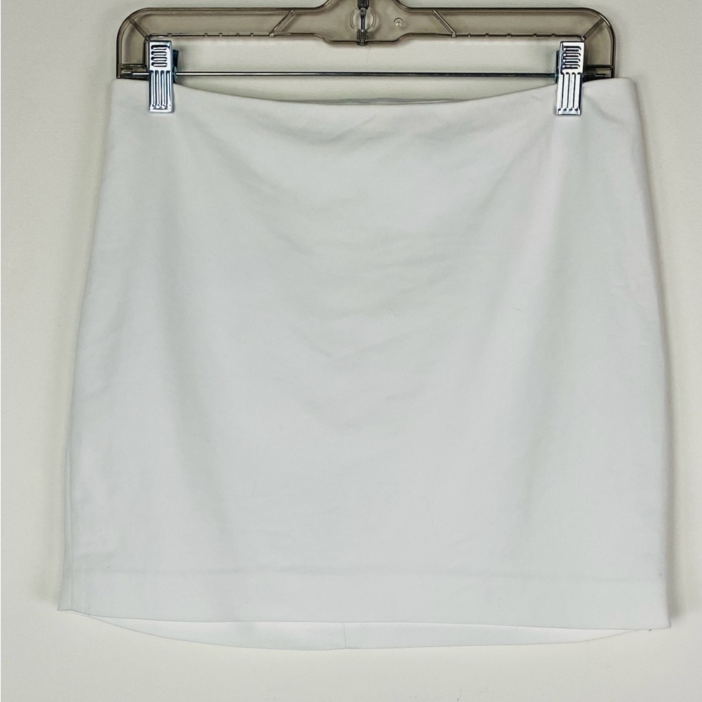Express White Mini Skirt